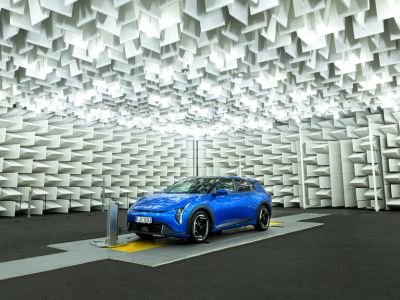 Hyundais größter schalltote Raum steht in Rüsselsheim
