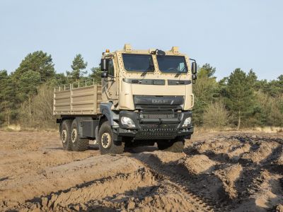 Neuer Militär-Lkw von DAF