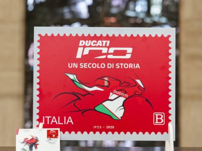 Italien widmet Ducati erneut eine Briefmarke