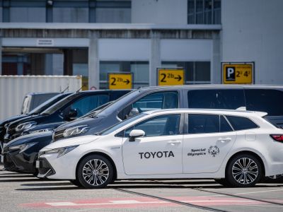 Toyota mischt bei den Special Olympics in Berlin mit