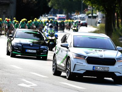 Skoda begleitet die Tour der Hoffnung