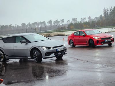 Der Kia EV6 GT und der Stinger GT bitten zum Tanz 