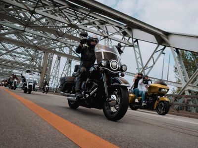 Drei Tage lang stand Dresden im Zeichen von Harley-Davidson