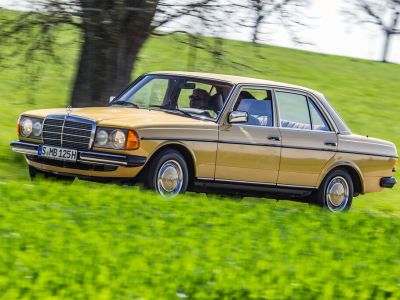 Im Rückspiegel: Der W 123 ist bis heute beliebt