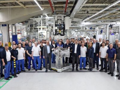 ZF produziert das 1,5-millionste Traxon-Getriebe