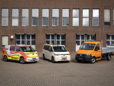 Hannover 2022: Der Notarzt kommt mit dem VW ID Buzz 