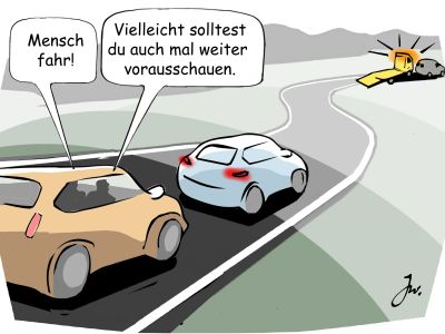 Defensives Fahren ist nicht immer sicheres Fahren