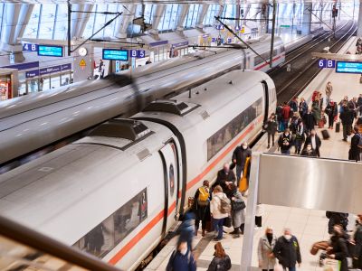 3,2 Millionen Bahnreisende über die Weihnachtstage