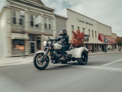 Harley-Davidson Freewheeler lebt auf größeren Füßen