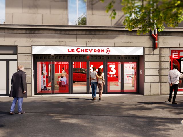 Pariser Pop-up-Store für Citroën ë-C3 - Bild 1