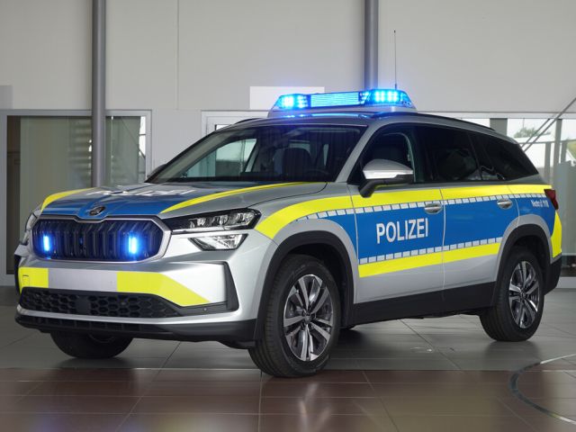 Škoda Kodiaq jetzt auch für Polizei und Feuerwehr im Einsatz - Bild 1