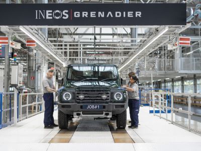 Ineos Automotive startet Serienproduktion des Grenadier