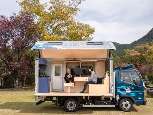 Nomad Pro: Der Fuso Canter als Freiluft-Büro - Bild 1