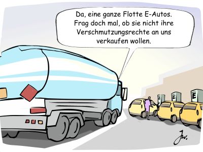 Leicht verdiente Hunderte für Elektroautobesitzer