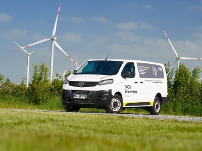 Ein Opel Vivaro-e Hydrogen für GP Joule