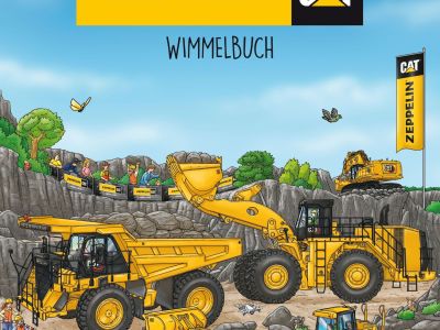 Im Bücherregal: Hier wimmelt es von Baumaschinen