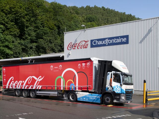 Toyota startet mit Coca-Cola Testprogramm für Wasserstoff-Lkw - Bild 1
