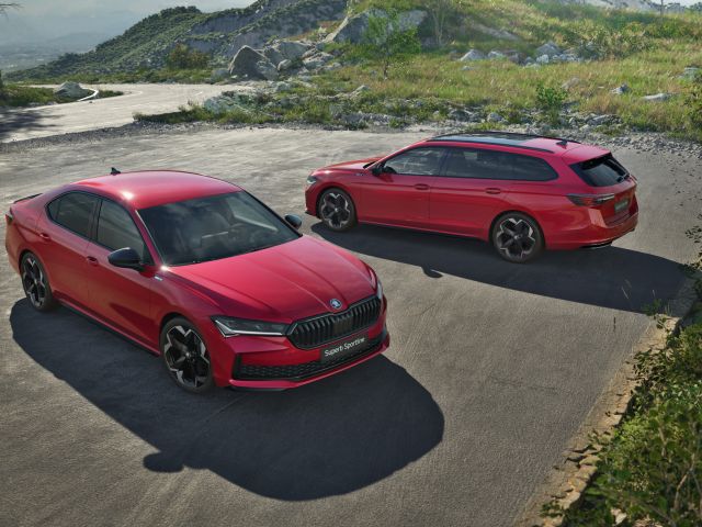 Der Skoda Superb Sportline kann bestellt werden - Bild 1