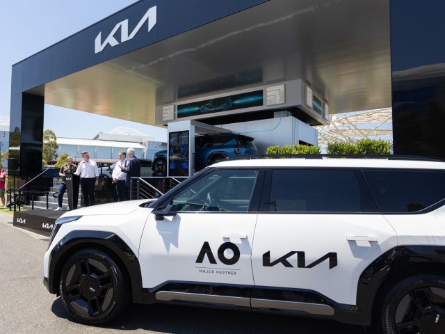 Kia elektrisiert die Australien Open - Bild 1