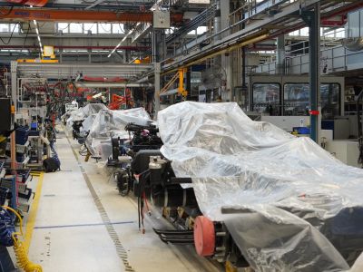 MAN gehen die Kabelstränge aus