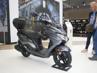 Intermot 2022: Der Burgman komplettiert das 125er-Trio