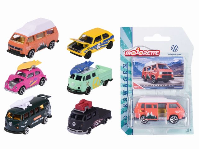 En miniature: Bunte Volkswagen-Welt bei Majorette - Bild 1
