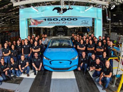 In Mexiko rollt der 150.000ste Mustang Mach-E vom Band