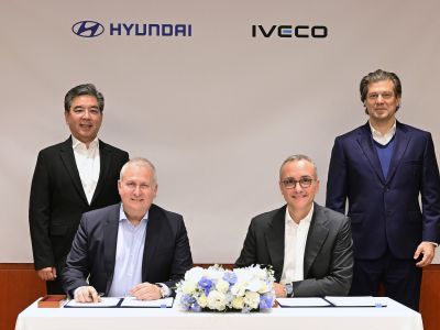 Hyundai liefert elektrisches Nutzfahrzeug an Iveco