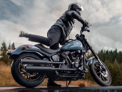 Eine Harley-Davidson (er)fahren