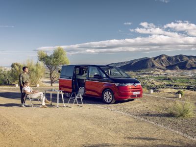 Gute Nacht im Multivan