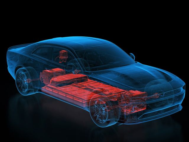 Festkörperbatterien in Dodge Charger Daytona - Bild 1