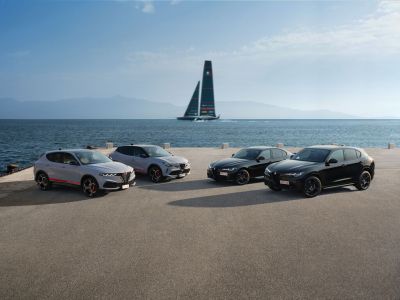 Alfa Romeo bringt Luna Rossa vom Wasser auf die Straße