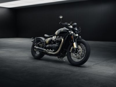 Triumph Bobber in Factory-Custom-Ausführung