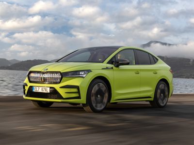 Messepremiere für den Skoda Enyaq Coupé RS iV 