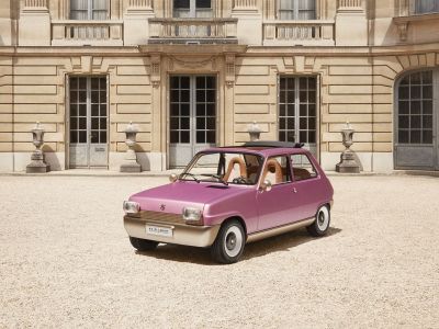 Der Renault 5 wird zum Showcar geschliffen 