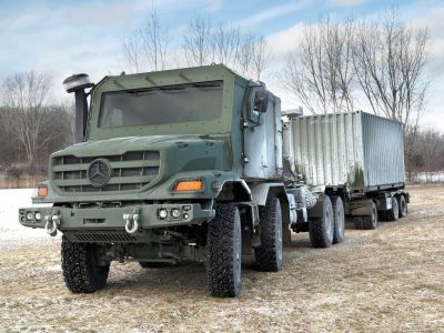 Die kanadische Armee bestellt über 1500 Mercedes-Benz Zetros