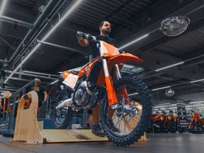 KTM produziert wieder