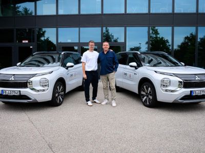 Der DHB fährt Mitsubishi