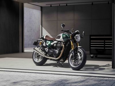 Triumph Speed Twin 1200 Cafe Racer Edition mit Echtheitszertifikat