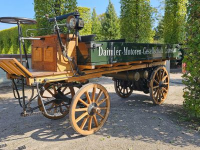 Mit vier PS und zwei Zylindern startete das Lkw-Zeitalter