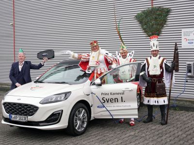 Das Kölner Dreigestirn fährt Ford Kuga PHEV