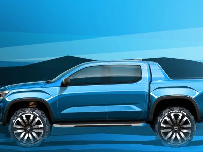 Volkswagen zeigt erste Designskizzen vom Amarok