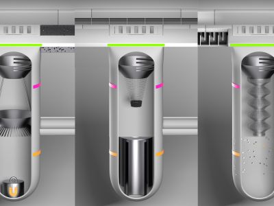 Mikroplastikfilter halten Reifenabrieb zurück