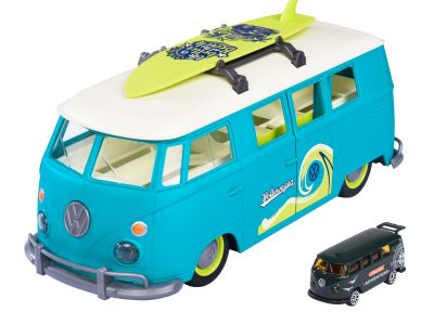 En miniature: VW T1 nimmt bis zu zehn Modellautos bei sich auf