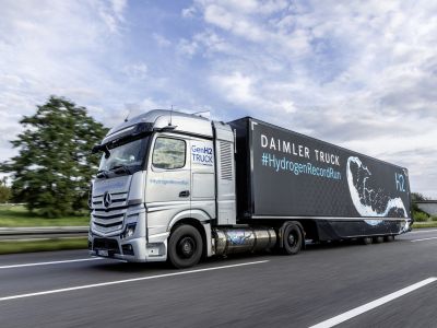Keine heiße Luft: Über 1000 Kilometer mit dem Brennstoffzellen-Lkw