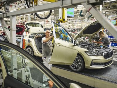 Serienfertigung des Skoda Superb hat begonnen