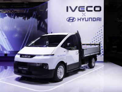 Hyundai und Iveco präsentieren Elektro-Transporter für Europa 