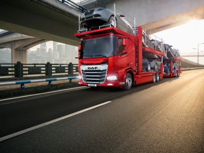 DAF präsentiert Fahrgestelle für den Autotransport