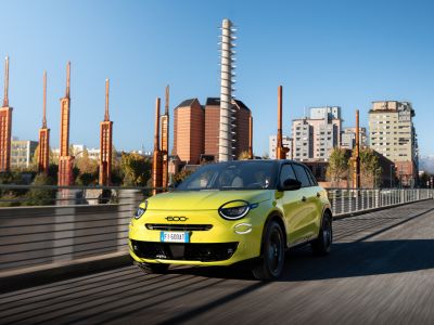 Fiat 600 mit sportlichem Anstrich