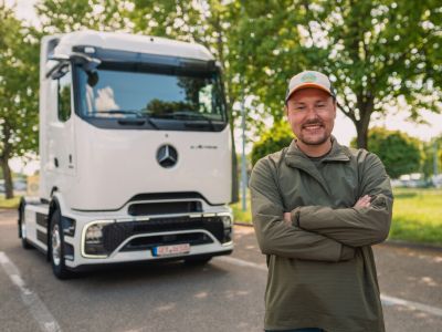Mercedes-Benz eActros 600: In 80 Ladungen um die Welt